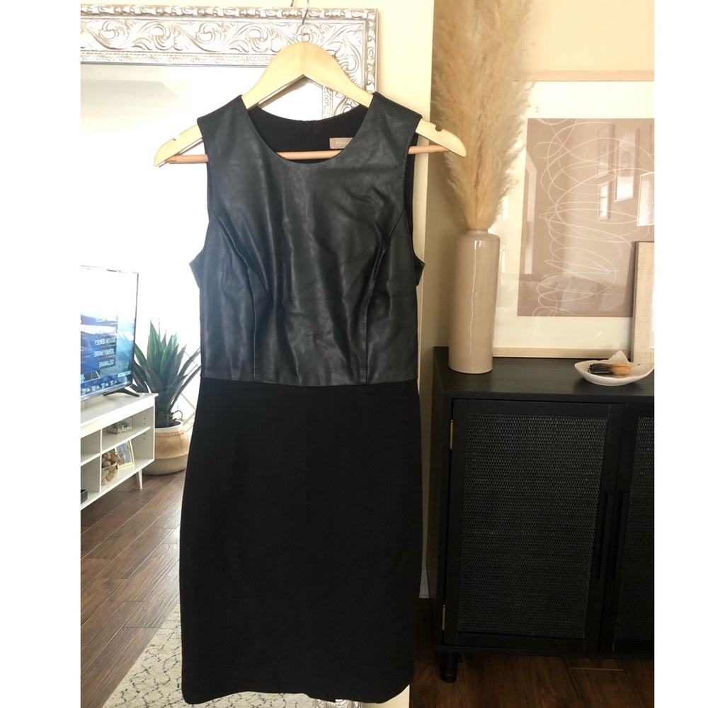 Banana Republic Sleeveless Black Dress